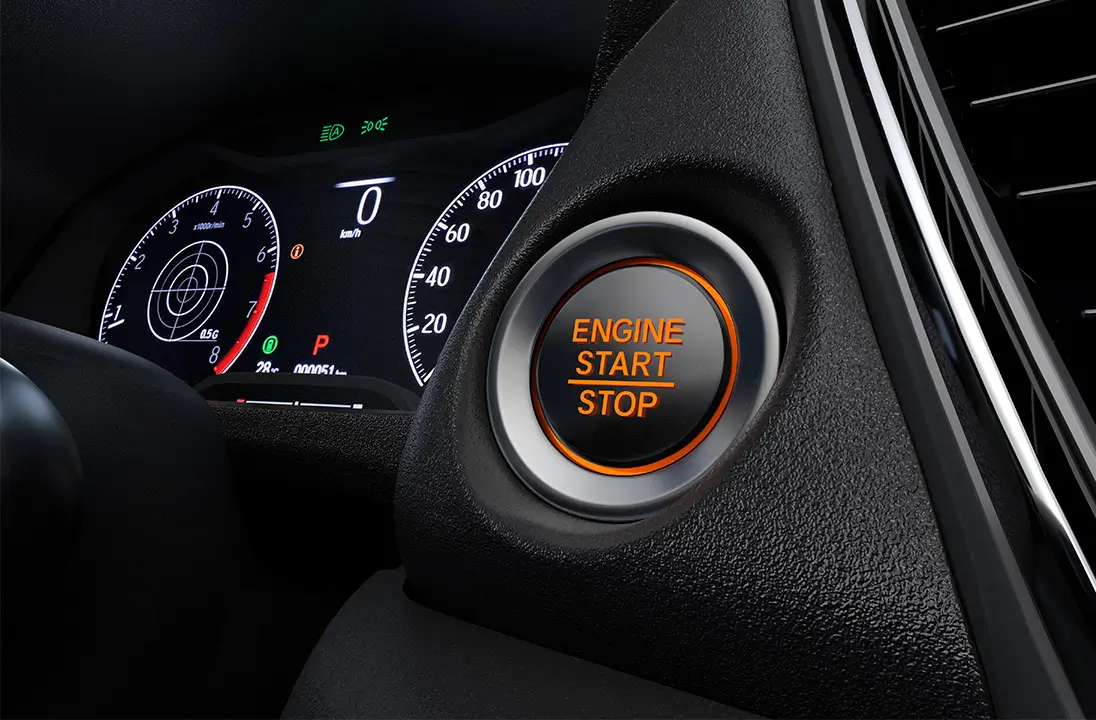Botão START/STOP do City Hatchback